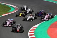 Grosjean would take himself and 2 others out at the start of the Spanish GP.